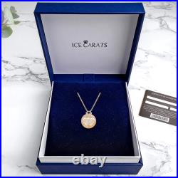 10K Solid Yellow Gold Mizpah Break-apart Coin Set Necklace