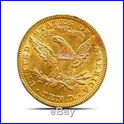 $10 Gold Liberty Eagle Coin Extremely Fine (XF) Random Dates (Our Choice)