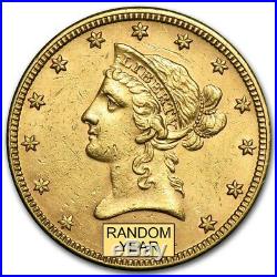$10 Liberty Gold Eagle AU Coin (Random Year) SKU #155346