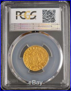 1423, Frankfurt, Sigismund of Luxembourg. Gold Gulden (Ducat) Coin. PCGS AU-53