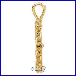 14k Yellow Gold Chain Link Prong Set US $10 Liberty Coin Bezel 14k Yellow Gold Chain Link Prong Set US $10 Liberty Coin Bezel