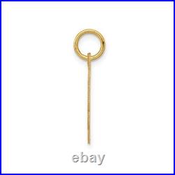 14k Yellow Gold Scalloped Coin Pendant Female Silhouette Textured Medallion Char 14k Yellow Gold Scalloped Coin Pendant Female Silhouette Textured Medallion Char