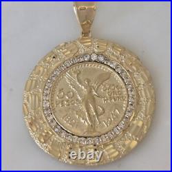 14k solid gold Mini 50 pesos centenario Coin pendant Charm Round Nugget 1.80 14k solid gold Mini 50 pesos centenario Coin pendant Charm Round Nugget 1.80