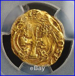 1737, Colombia, Philip V of Spain. Gold 2 Escudos Cob Coin. Rare! PCGS XF-45