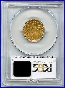 1879 Flowing Hair $4 Stella Gold Coin PCGS PR Genuine UNC Details Rare JV593