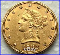 1882 usa 10 $ gold coin #58898