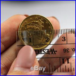 1899 Coronet Liberty Head Gold $5 Half Eagle Coin Excellent Condition