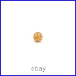 18K Gold Pendant Charm Money Lucky Coin 18K Gold Pendant Charm Money Lucky Coin