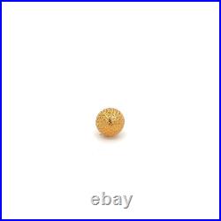 18K Saudi Gold Pendant Charm Money Lucky Coin Ball Fine Jewelry 1.11 grams 18K Saudi Gold Pendant Charm Money Lucky Coin Ball Fine Jewelry 1.11 grams