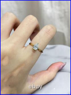 18K Solid Gold IGI Certified 1CTW Pear Shape Diamond Solitaire Ring, Engagement 18K Solid Gold IGI Certified 1CTW Pear Shape Diamond Solitaire Ring, Engagement