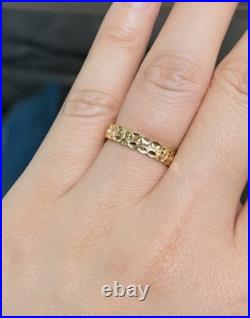 18k Solid Yellow Gold Lucky Coin Money Band Ring. Size 5.5, 1.78 Grams 18k Solid Yellow Gold Lucky Coin Money Band Ring. Size 5.5, 1.78 Grams