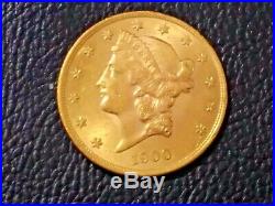 1900 United States, Liberty Head, $20, Double Eagle 1oz gold coin