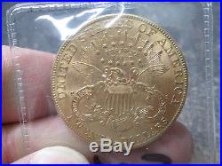 1907 S 20 DOLLAR LIBERTY GOLD COIN IN uncirculated CONDITION