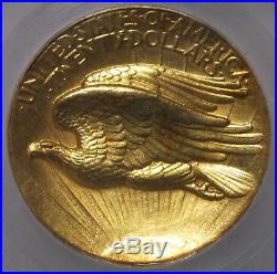 1907 St Gaudens $20 Double Eagle Gold ICG AU55 High Relief Coin JY212