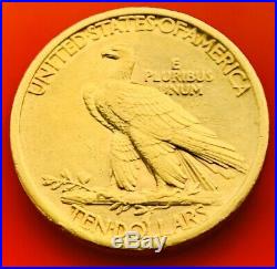 1907 US Gold $10 Indian Head Eagle Gold Coin