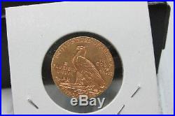 1909-D $5 Gold Indian Head US Gold Coin Choice AU Q4F