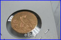 1909-D $5 Gold Indian Head US Gold Coin Choice AU Q4F