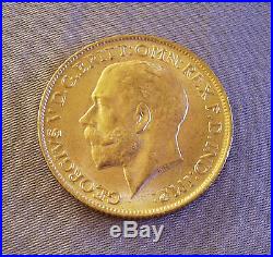 1911 GOLD Coin George Georgivs V D. G. Britt Great Britain British OMN REX