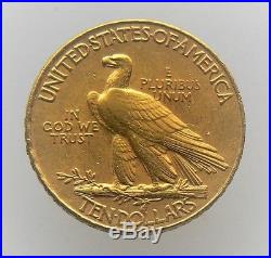 1915 $10 Dollar Indian Head Gold Eagle Coin