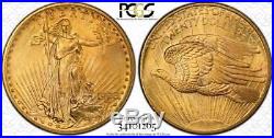 1924 $20 St Gaudens Gold Coin Pcgs Ms 66 Plus Double Eagle. Best Graded Ms66