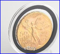 1947 Mexico Gold 50 Pesos Centenario Coin 1821-1947 Mexican 22K Bullion 41.6g BU