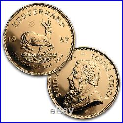 1967- 2017 South Africa 3-Coin Krugerrand 50th Anniv Proof Set SKU #114877