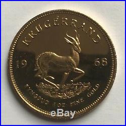 1968 Solid Gold 1oz Krugerrand Coin