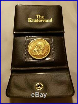 1979 SOUTH AFRICA KRUGERRAND SOLID GOLD COIN 1 OZ- MINT with ORIGINAL CASE