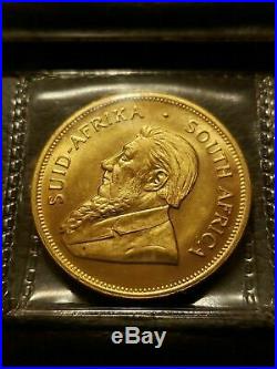 1979 SOUTH AFRICA KRUGERRAND SOLID GOLD COIN 1 OZ- MINT with ORIGINAL CASE