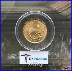 1981 Krugerrand, South Africa, 1/2 oz Fine Gold Coin DPGC13