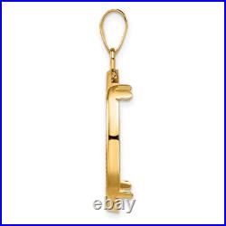 1986-Now $10 1/4 oz American Eagle Prong Set Plain D/C Coin Bezel in 14k Gold 1986-Now $10 1/4 oz American Eagle Prong Set Plain D/C Coin Bezel in 14k Gold
