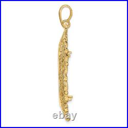 1986-Now $10 1/4 oz American Eagle Screw Top Victorian Coin Bezel in 14k Gold