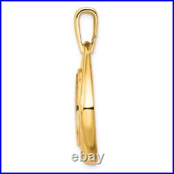 1986-Now $5 1/10 oz American Eagle Prong Set Diamond Shaped Coin Bezel 14k Gold 1986-Now $5 1/10 oz American Eagle Prong Set Diamond Shaped Coin Bezel 14k Gold