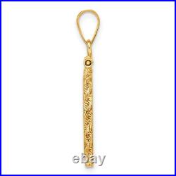 1986-Now $5 1/10 oz American Eagle Screw Top Small Knot Rope Coin Bezel 14k Gold 1986-Now $5 1/10 oz American Eagle Screw Top Small Knot Rope Coin Bezel 14k Gold