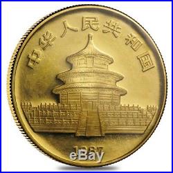 1987 S 1/2 oz Gold China Panda 50 Yuan Coin (Sealed)