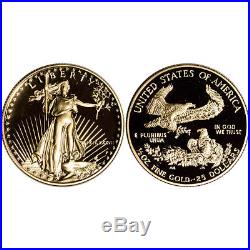1987 US American Gold Eagle Proof Two-Coin Set