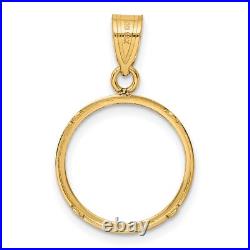 1991-Now? 10 Austria 1/10 oz Philharmonic Prong Set D/C Coin Bezel 14k Gold 1991-Now? 10 Austria 1/10 oz Philharmonic Prong Set D/C Coin Bezel 14k Gold