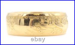1992 US American Gold Eagle 1oz Coin Ring 22KT Solid Gold Fine Gold 26.33g 1992 US American Gold Eagle 1oz Coin Ring 22KT Solid Gold Fine Gold 26.33g