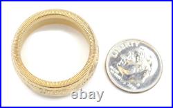 1992 US American Gold Eagle 1oz Coin Ring 22KT Solid Gold Fine Gold 26.33g 1992 US American Gold Eagle 1oz Coin Ring 22KT Solid Gold Fine Gold 26.33g