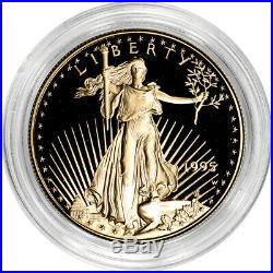 1995-W American Gold Eagle Proof 1 oz $50 Coin in Capsule