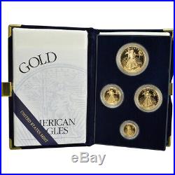 1999 American Gold Eagle Proof Four-Coin Set