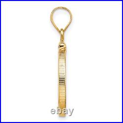 1/10 oz American Eagle Screw Top Coin Bezel with Plain Border 1/10 oz American Eagle Screw Top Coin Bezel with Plain Border