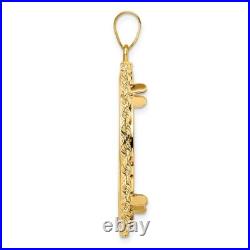 1/2 oz American Buffalo $25 Coin Bezel Pendant Prong Set Rope 14k Yellow Gold 1/2 oz American Buffalo $25 Coin Bezel Pendant Prong Set Rope 14k Yellow Gold