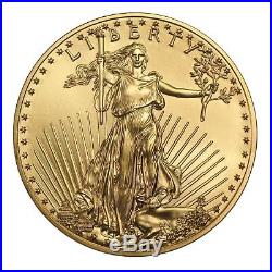 1/2 oz Gold American Eagle Coin Random Date
