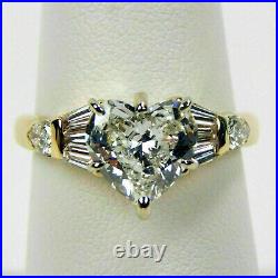 1.50 Ct Princess Cut Moissanite Solitaire Engagement Ring 10K solid White Gold