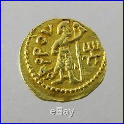 1 gm Rare Alexander the Great Solid Gold Coin Indo Greek Kushan #328