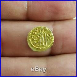 1 gm Rare Alexander the Great Solid Gold Coin Indo Greek Kushan #328