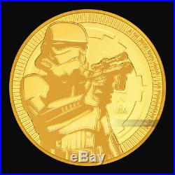 1 oz 2018 Star Wars Stormtrooper Gold Coin