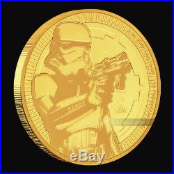 1 oz 2018 Star Wars Stormtrooper Gold Coin