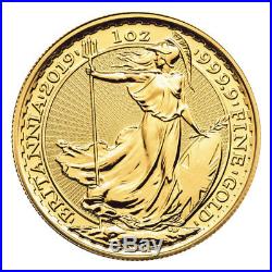 1 oz 2019 Britannia Gold Coin